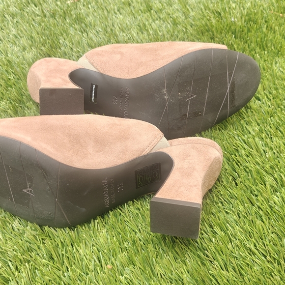 NEW Aquatalia Carmina Suede Mule Sandals - Picture 8 of 10